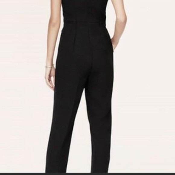 LOFT Lace Overlay Jumpsuit - Picture 4 of 8